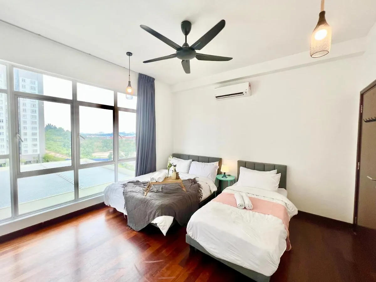 O2 1-10Pax Pavilion Bukit Jalil 3Room Balcony Wifi Kuala Lumpur 0*,