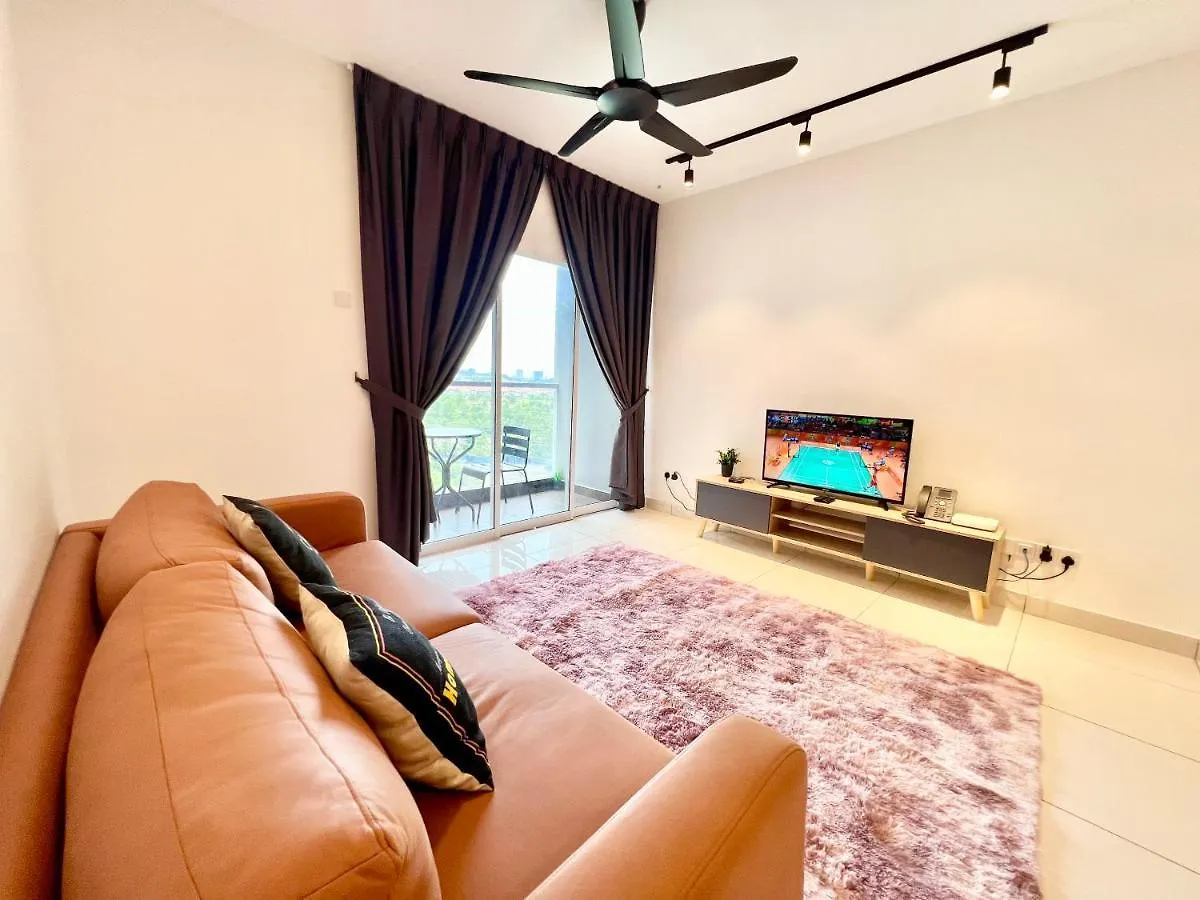 O2 1-10Pax Pavilion Bukit Jalil 3Room Balcony Wifi Kuala Lumpur